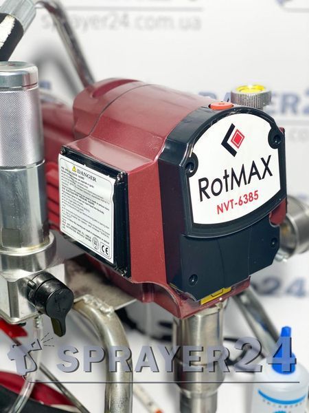 Безвоздушный окрасочный аппарат Rotmax NVT-6385 NVT-6385 фото