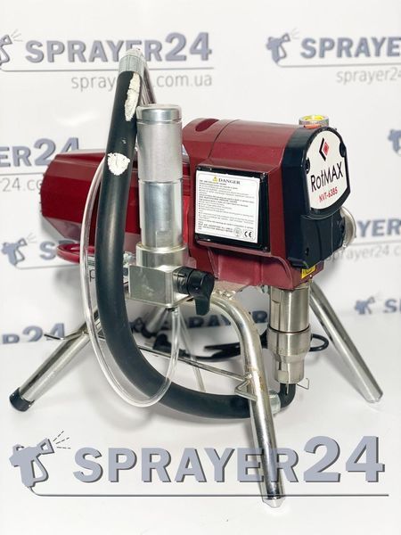 Безвоздушный окрасочный аппарат Rotmax NVT-6385 NVT-6385 фото