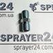 Фітинг для фарбувальних шлангів 1/4" vs 1/4" Штуцер 1/4" vs 1/4" фото 1